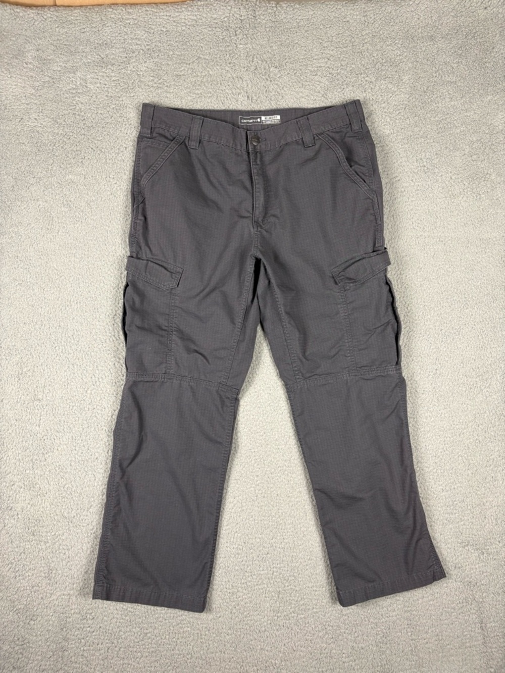Carhartt Men's Charcoal Gray Cargo Pants